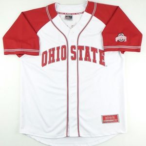 Vintage Colosseum Athletics NCAA Ohio State Buckeyes Jersey Size Men's Large L